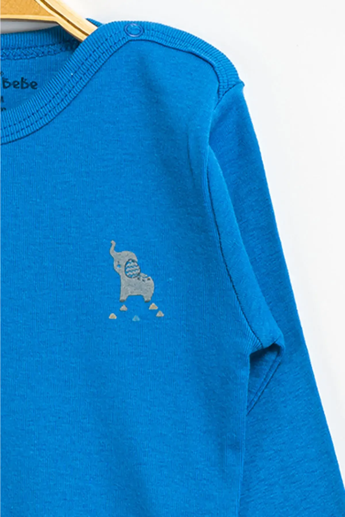 Aziz Bebe Erkek Kız Bebek Çıtçıtlı % 100 Pamuk Body & Zıbın 0 Ay - 12 Ay