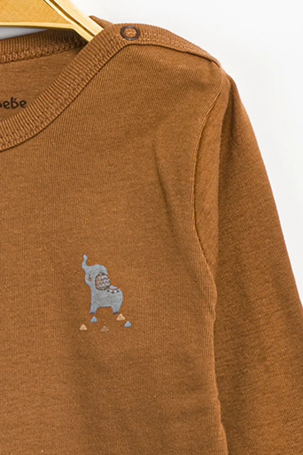 Aziz Bebe Erkek Kız Bebek Çıtçıtlı % 100 Pamuk Body & Zıbın 12 Ay - 36 Ay