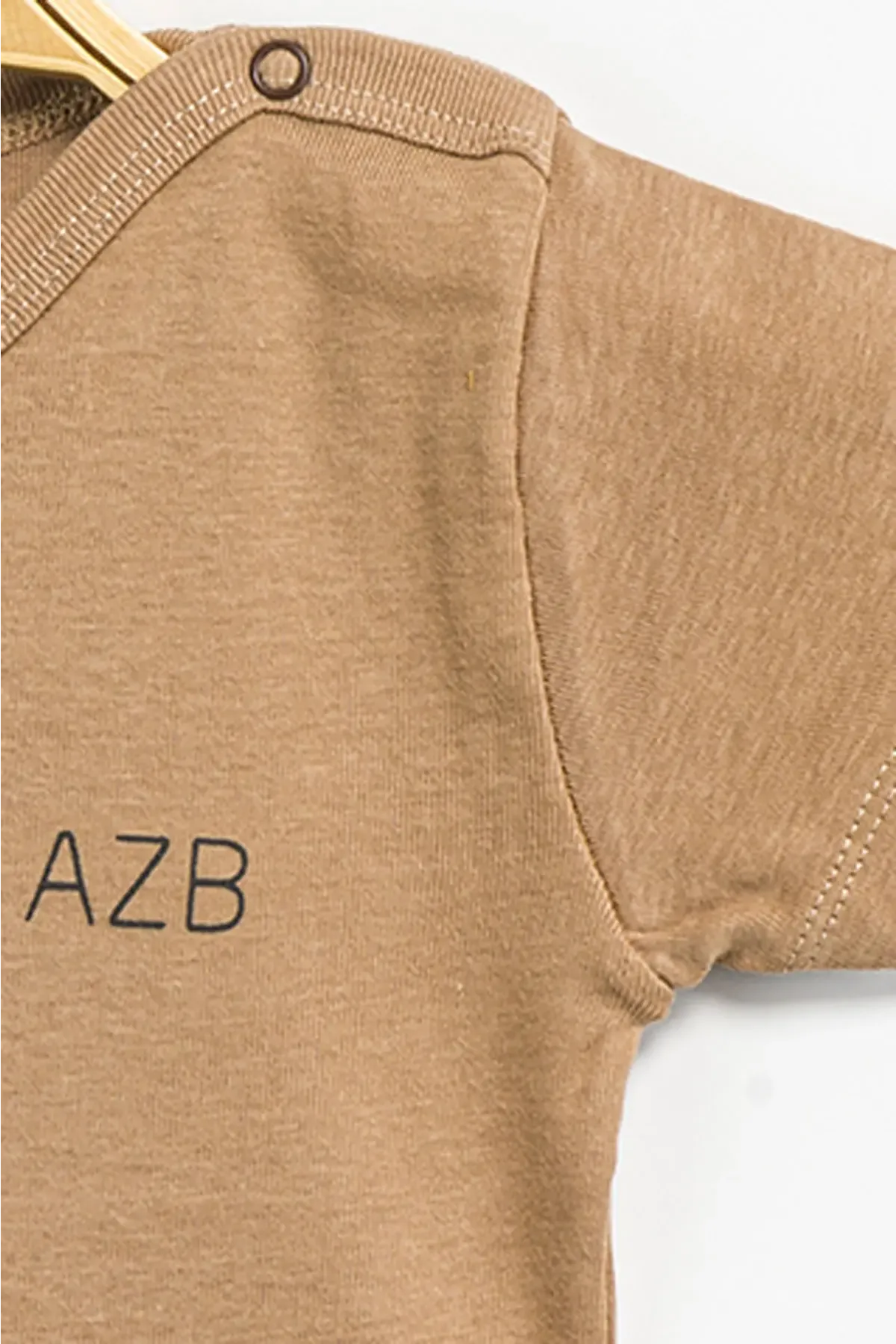 Aziz Bebe Erkek Kız Bebek Çıtçıtlı % 100 Pamuk Body & Zıbın