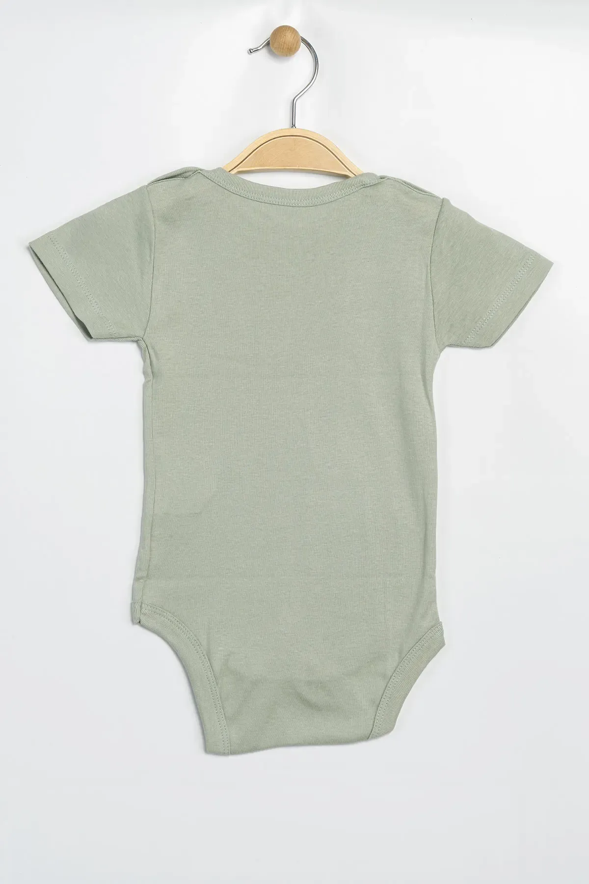 Aziz Bebe Erkek Kız Bebek Çıtçıtlı % 100 Pamuk Body & Zıbın