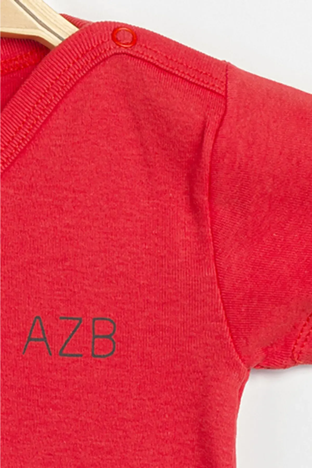 Aziz Bebe Erkek Kız Bebek Çıtçıtlı % 100 Pamuk Body & Zıbın