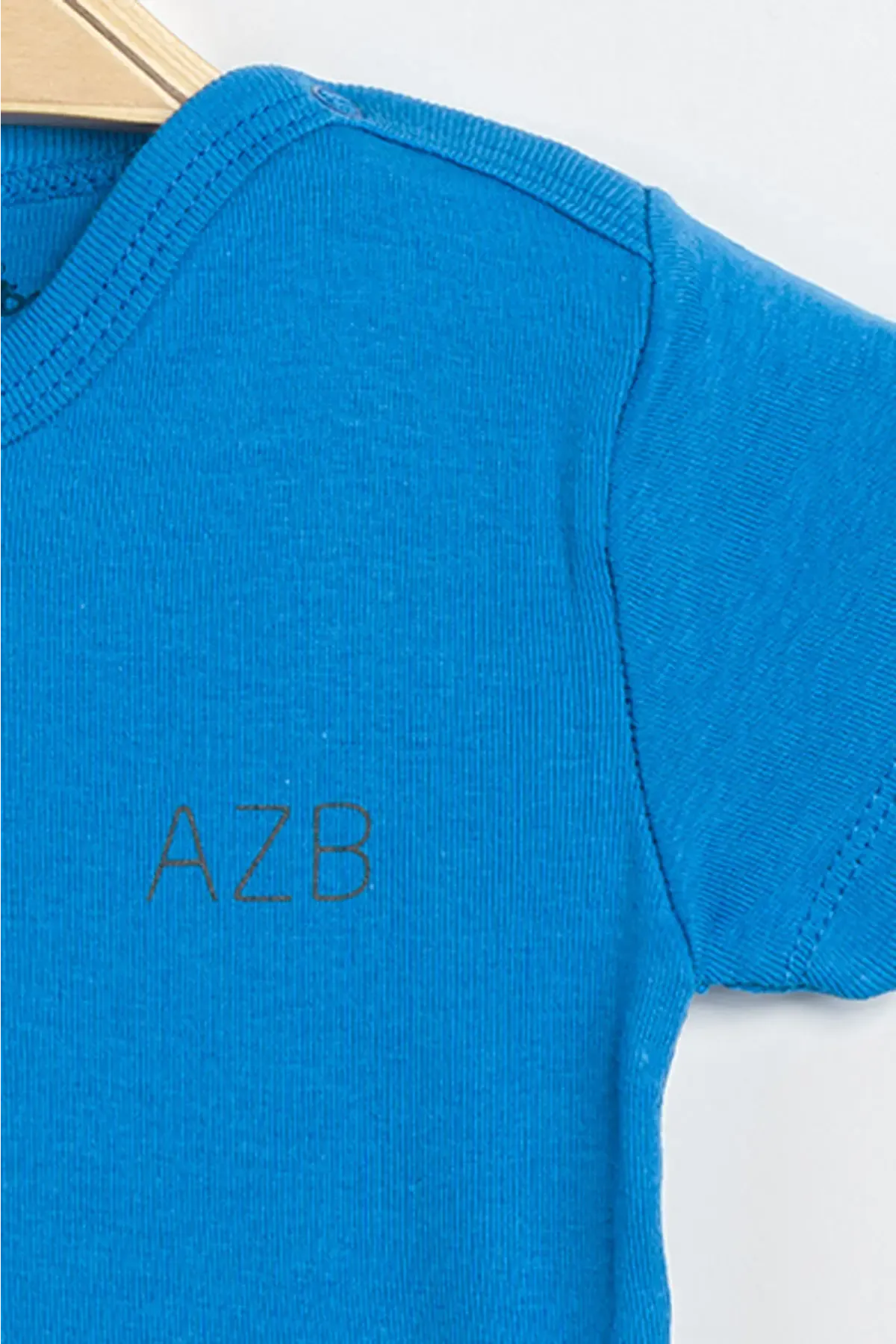 Aziz Bebe Erkek Kız Bebek Çıtçıtlı % 100 Pamuk Body & Zıbın