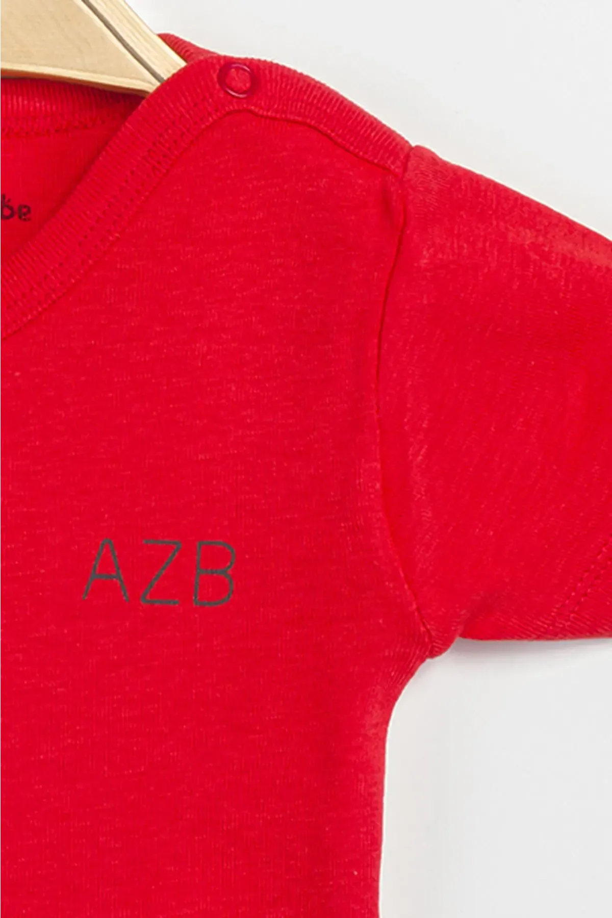 Aziz Bebe Erkek Kız Bebek Çıtçıtlı % 100 Pamuk Body & Zıbın