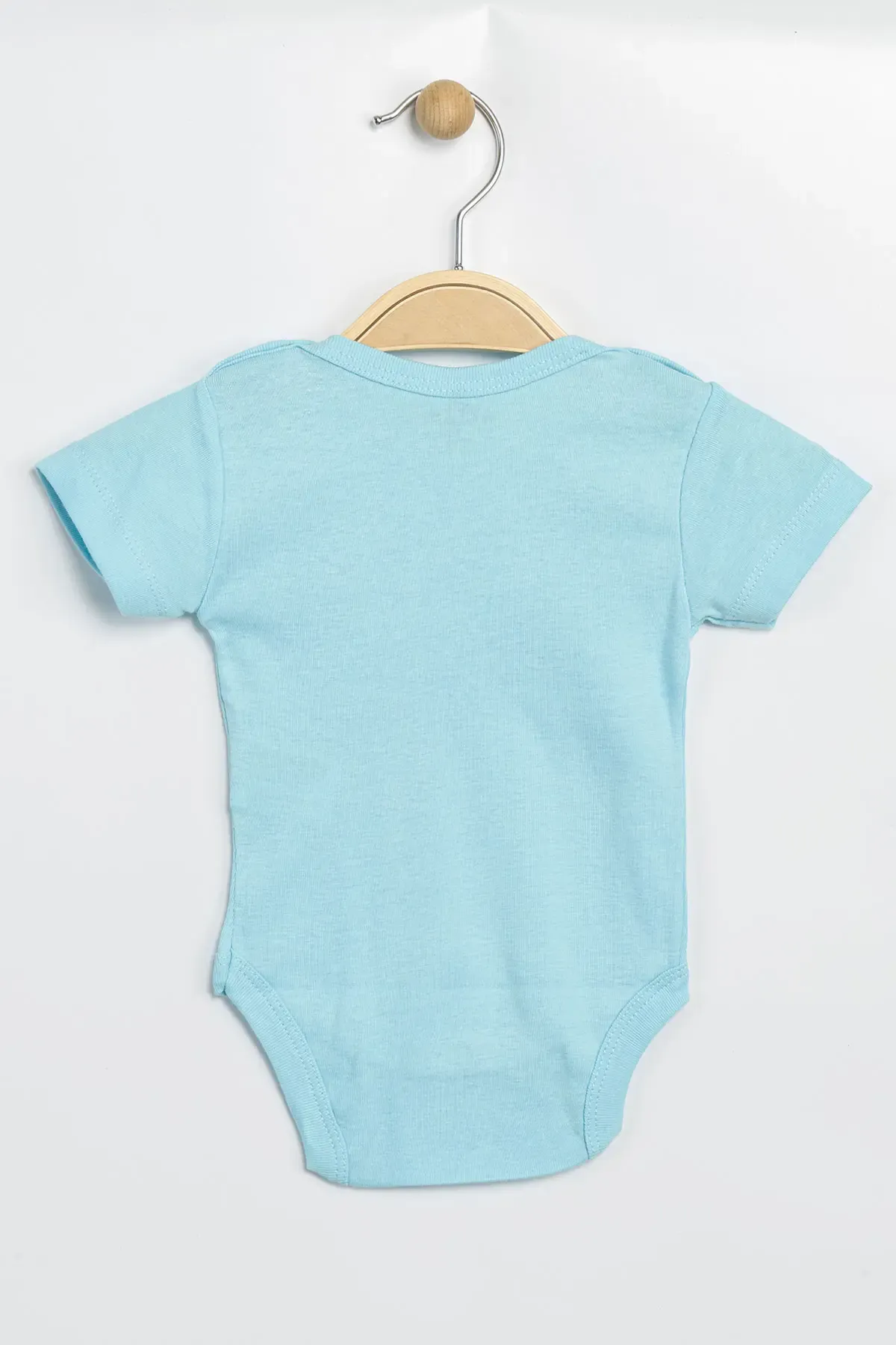 Aziz Bebe Erkek Kız Bebek Çıtçıtlı % 100 Pamuk Body & Zıbın