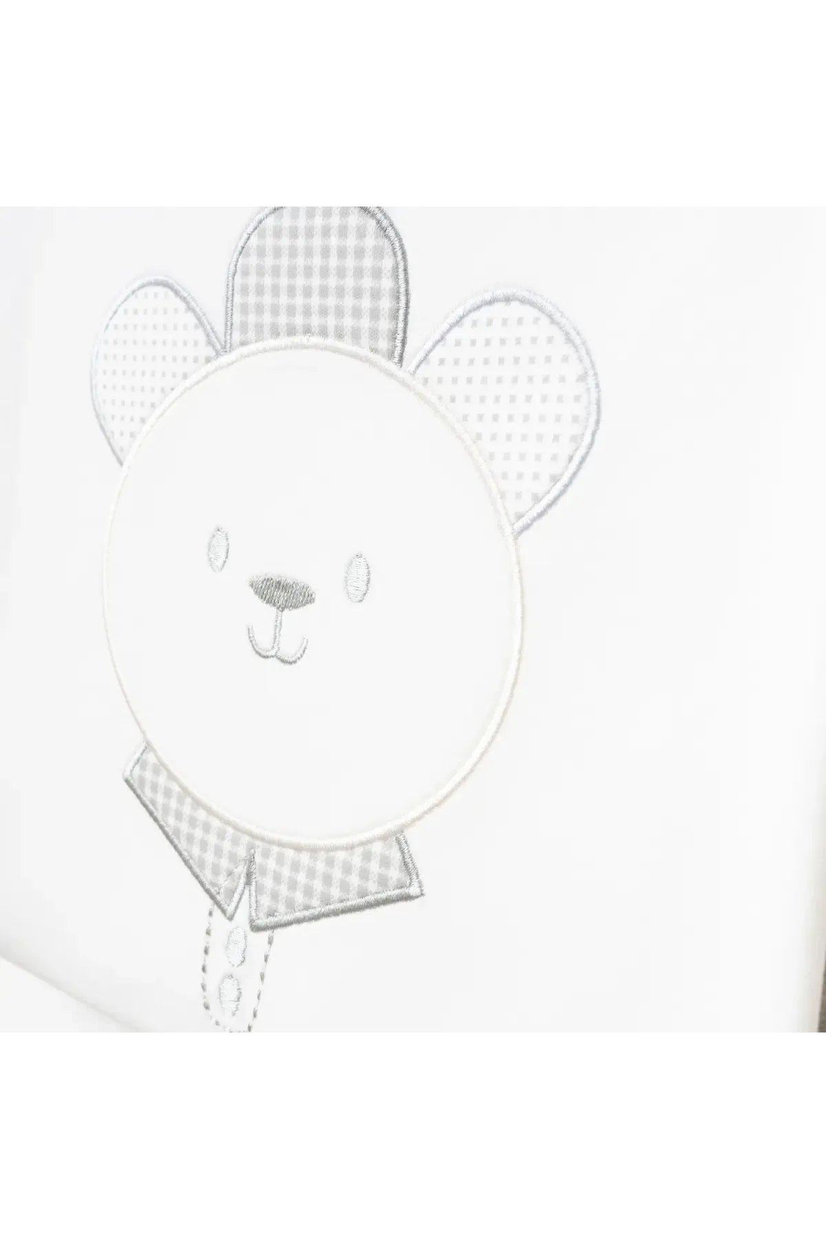 Erkek Bebek Ayı Nakışlı 10  Lu Hastane Çıkış Seti 0 Ay - 3 Ay