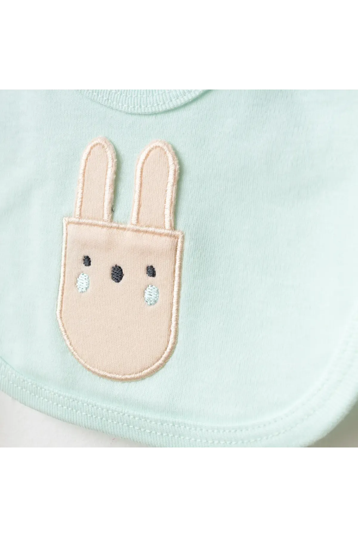 Kız Bebek Animal Desenli % 100 Pamuk 5  Li Hastane Çıkış Seti 0 Ay - 3 Ay