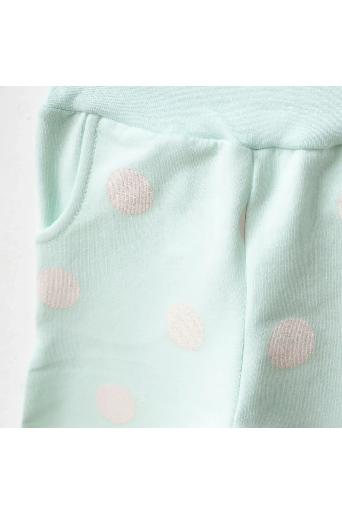 Kız Bebek Animal Desenli % 100 Pamuk Sweatshirt Pantolon 2  li Alt Üst Bebek Takımı 3 Ay-36 Ay