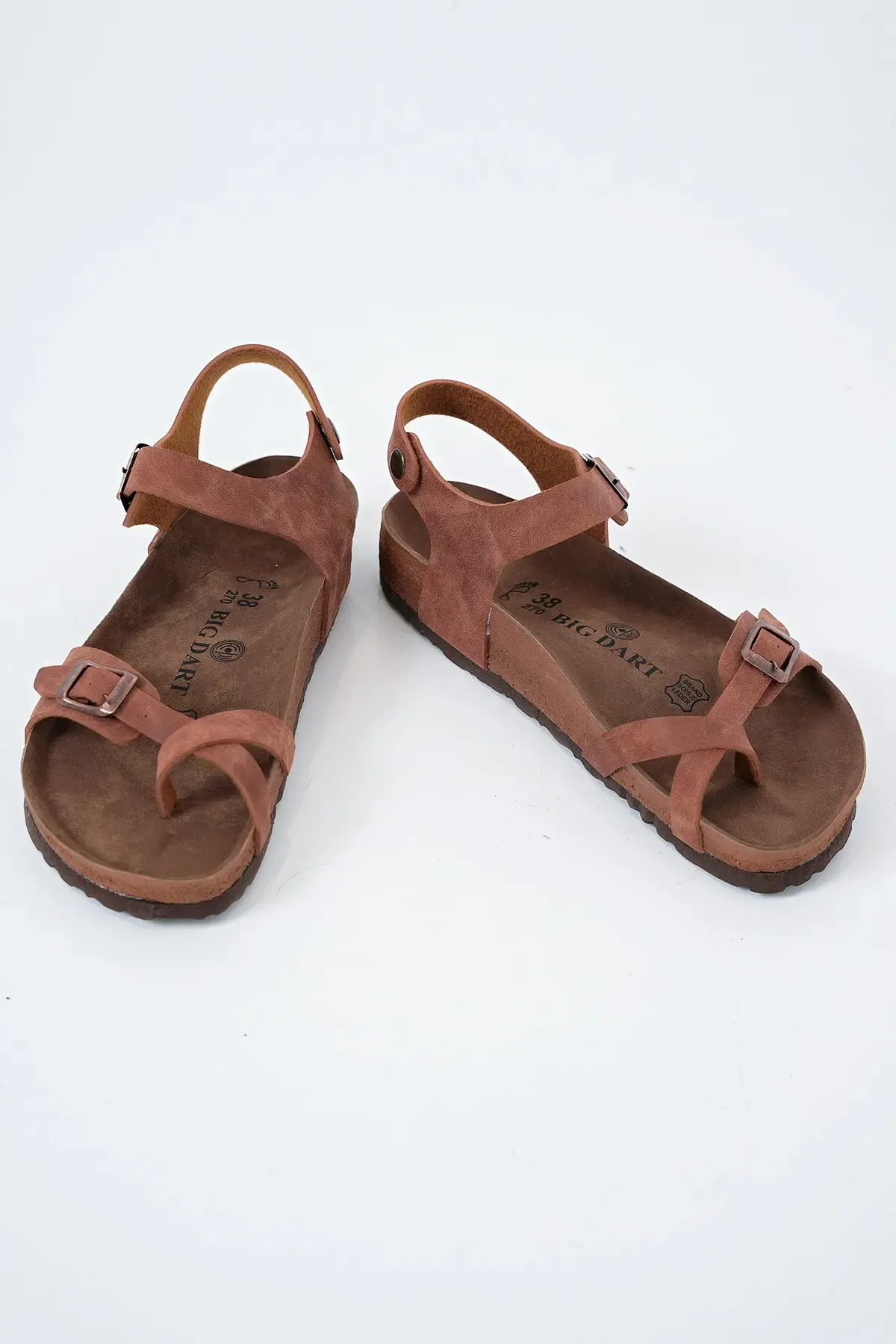 Kadın Ortopedik Terlik 010186 - Taba