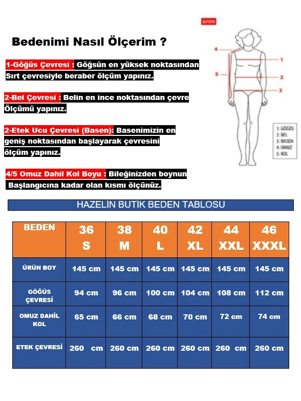 Kadın Siyah Bej Desenli Bileği Lastikli Düğmeli Uzun Viskon Elbise HZL24S-BD124231