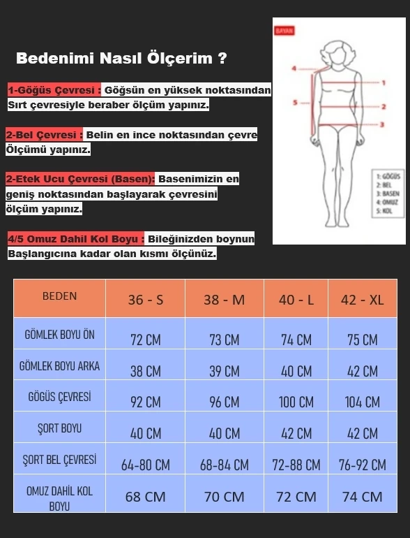Kadın Pembe Müslin Keten Şort Gömlek Alt Üst Takım HZL25S-DSB1012