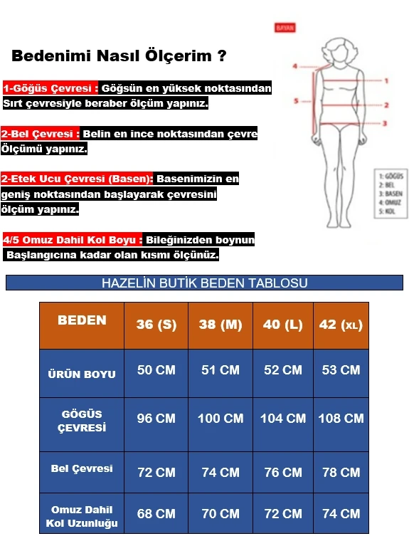 Kadın Saks Mavi Cepli Fermuarlı Kapüşonlu Mevsimlik Mont HZL24W-DSB12501