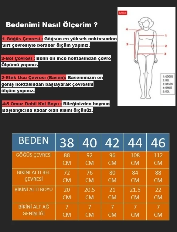 Kadın Bordo Çok Renkli Yüksel Bel Astarlı Bikini Takımı HZL25S-LC22315