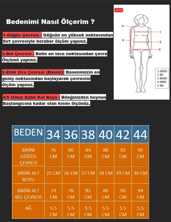 Kadın Kahverengi Etnik Desen Boyundan İp Bağlamalı Üçgen Bikini Takımı HZL25S-LC5005