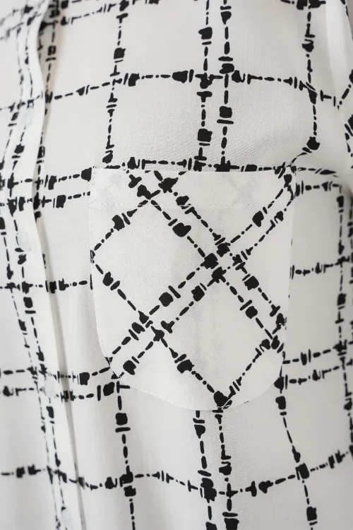 3639 TEK CEPLİ GÖMLEK - A.Beyaz