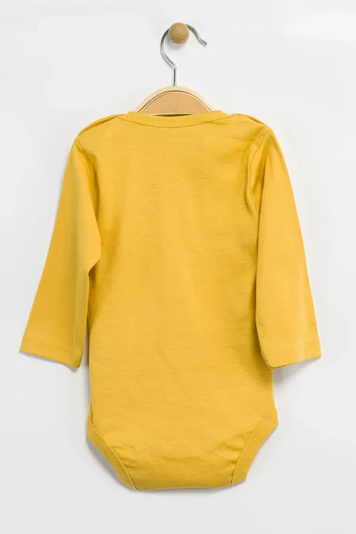 Aziz Bebe Erkek Kız Bebek Çıtçıtlı % 100 Pamuk Body & Zıbın 0 Ay - 12 Ay