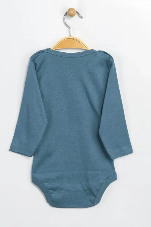 Aziz Bebe Erkek Kız Bebek Çıtçıtlı % 100 Pamuk Body & Zıbın 0 Ay - 12 Ay