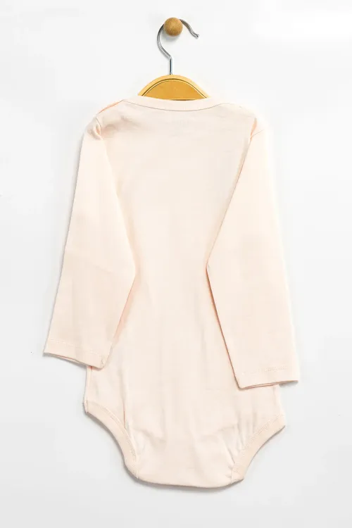 Aziz Bebe Erkek Kız Bebek Çıtçıtlı % 100 Pamuk Body & Zıbın 12 Ay - 36 Ay