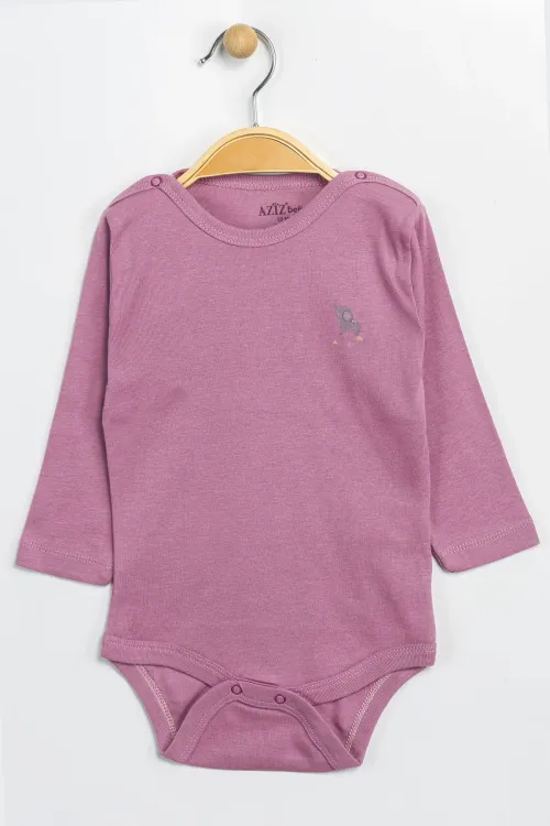 Aziz Bebe Erkek Kız Bebek Çıtçıtlı % 100 Pamuk Body & Zıbın 12 Ay - 36 Ay