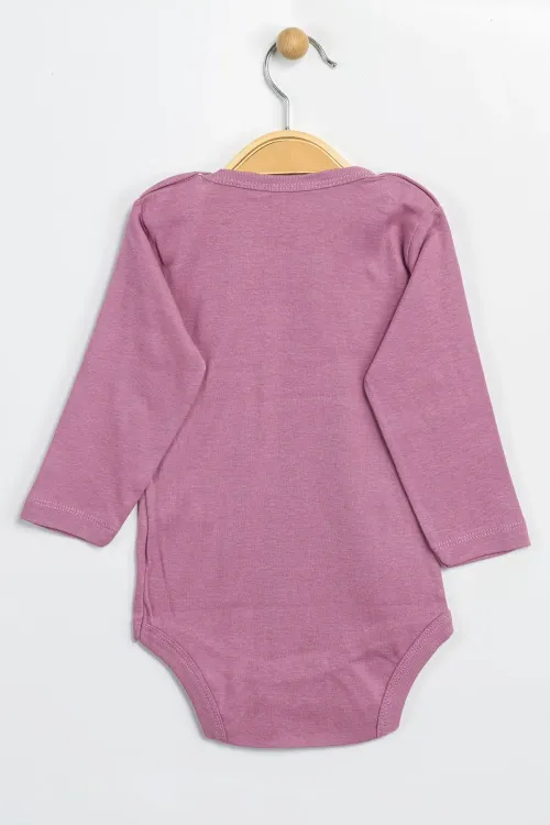 Aziz Bebe Erkek Kız Bebek Çıtçıtlı % 100 Pamuk Body & Zıbın 12 Ay - 36 Ay