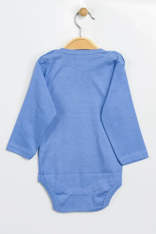 Aziz Bebe Erkek Kız Bebek Çıtçıtlı % 100 Pamuk Body & Zıbın 12 Ay - 36 Ay