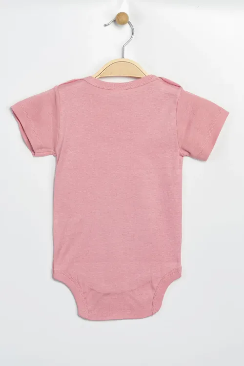 Aziz Bebe Erkek Kız Bebek Çıtçıtlı % 100 Pamuk Body & Zıbın