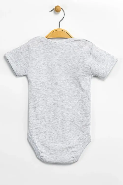 Aziz Bebe Erkek Kız Bebek Çıtçıtlı % 100 Pamuk Body & Zıbın