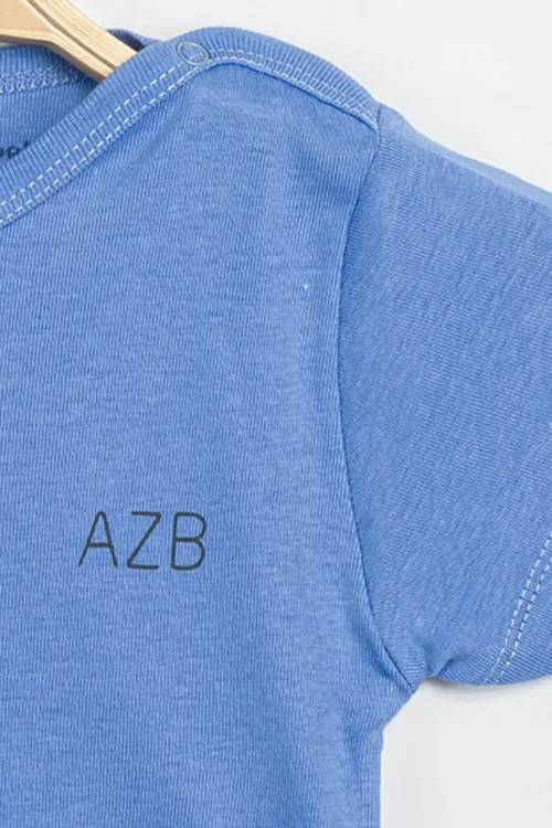 Aziz Bebe Erkek Kız Bebek Çıtçıtlı % 100 Pamuk Body & Zıbın