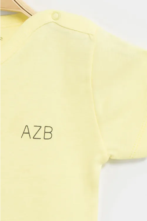 Aziz Bebe Erkek Kız Bebek Çıtçıtlı % 100 Pamuk Body & Zıbın