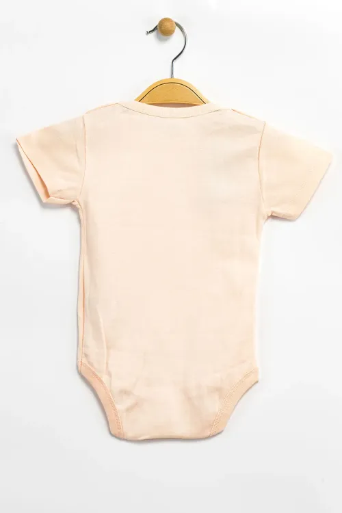 Aziz Bebe Erkek Kız Bebek Çıtçıtlı % 100 Pamuk Body & Zıbın