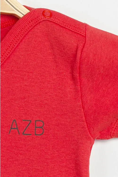 Aziz Bebe Erkek Kız Bebek Çıtçıtlı % 100 Pamuk Body & Zıbın