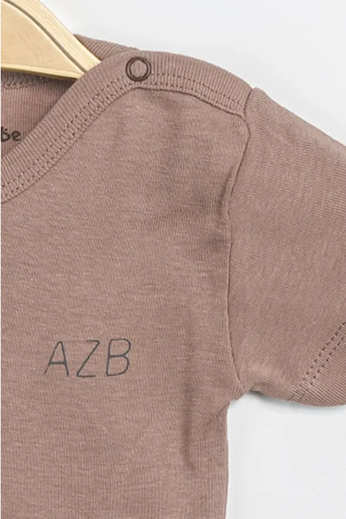 Aziz Bebe Erkek Kız Bebek Çıtçıtlı % 100 Pamuk Body & Zıbın