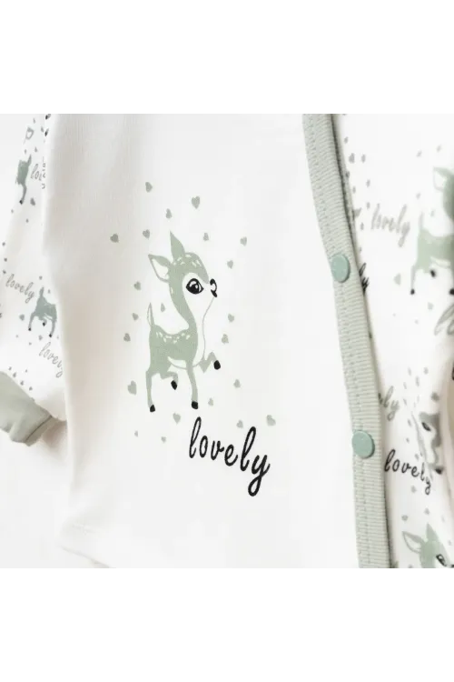 Aziz Bebe Kız Bebek % 100 Pamuk Zıbın Pantolon Bere 3 lü Alt Üst Bebek Takımı 0 Ay-6 Ay