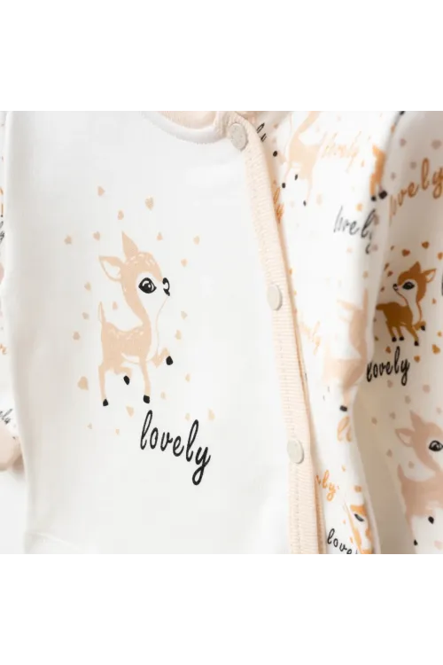 Aziz Bebe Kız Bebek % 100 Pamuk Zıbın Pantolon Bere 3 lü Alt Üst Bebek Takımı 0 Ay-6 Ay