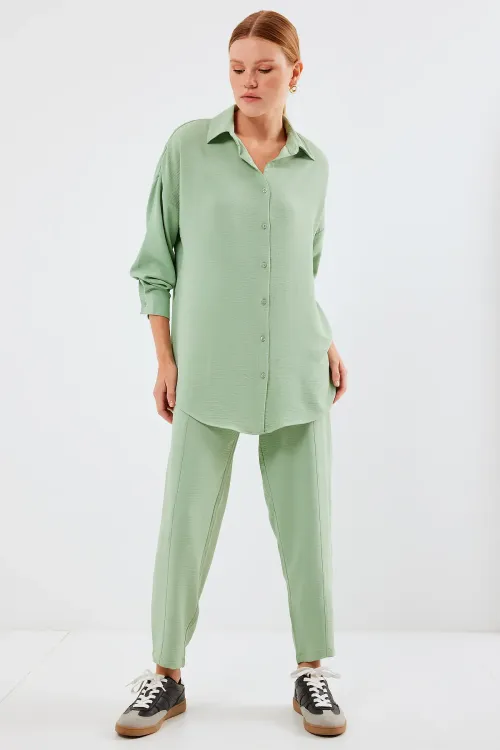 6593 Oversize İkili Takım - Mint