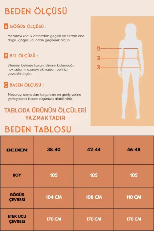 Kadın Krem Büyük Beden Nergis Nakışlı Keten Elbise HZL26S-VL15101