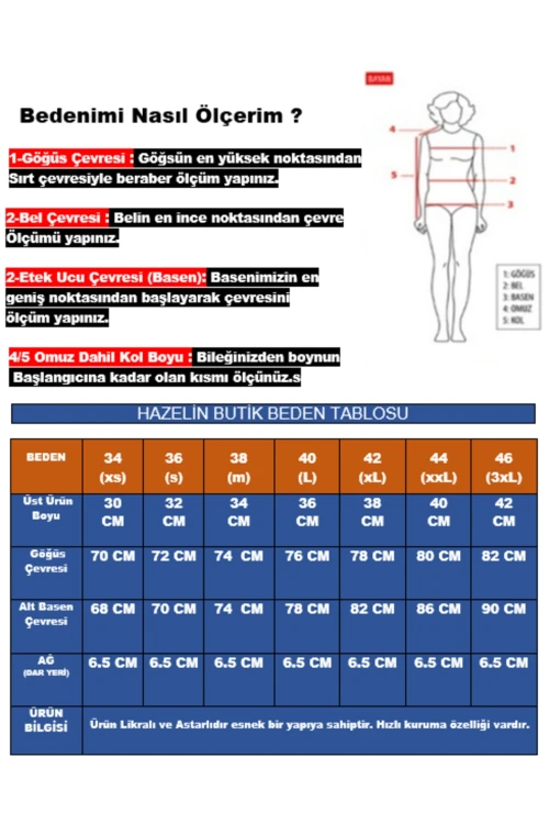 Kadın Pembe Beyaz Desenli Göğüs Askılı Astarlı Yüksel Bel Bikini Takım HZL24S-AR1608