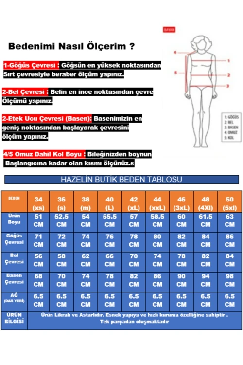 Kadın Siyah Kiremit Desen U Yaka Yüzücü Mayo HZL24S-AR1886