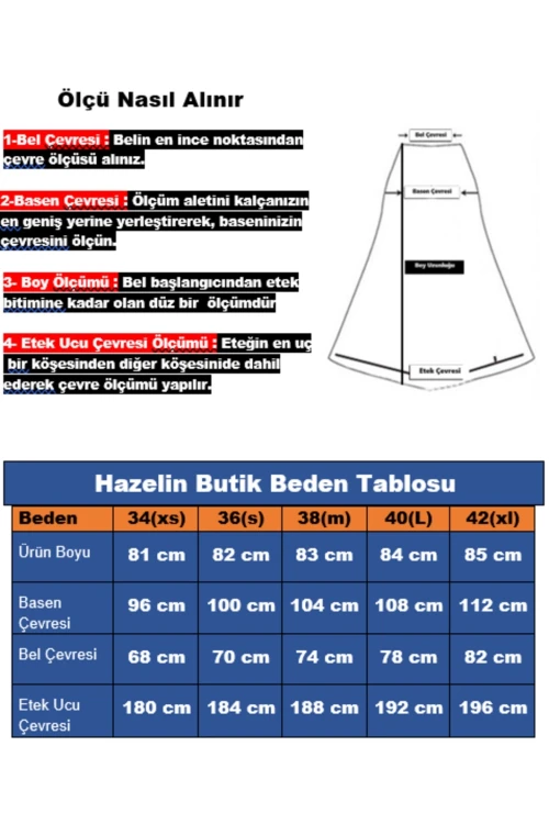 Kadın Vanilya Saten Yüzeyli Beli Lastikli Midi Boy Etek Hzl23s-bd1101471