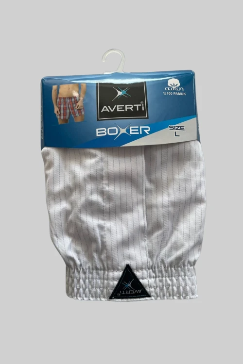 Erkek 6Lı Gömlek Desen %100 Pamuk Poplin Boxer HZL25S-AV01