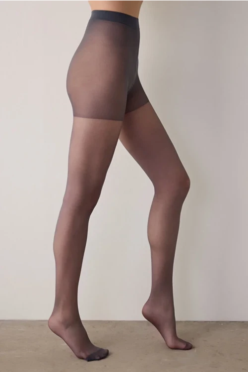 Penti 6lı Paket Fit 15 den Antrasit Külotlu Çorap Renk No:68 HZL25-PNT15